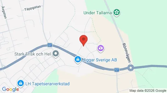 Lägenheter att hyra i Södertälje - kort over placeringen