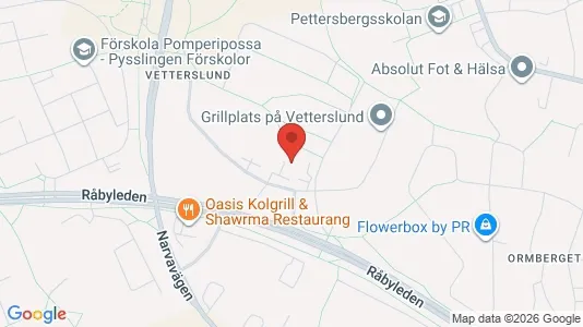 Lägenheter att hyra i Västerås - kort over placeringen