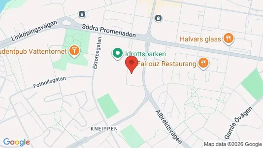 Lägenheter att hyra i Norrköping - kort over placeringen