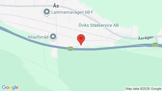Lägenheter att hyra i Örnsköldsvik - kort over placeringen
