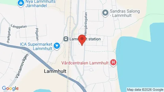 Lägenheter att hyra i Växjö - kort over placeringen