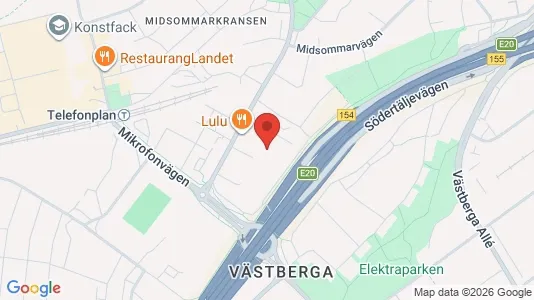 Lägenheter att hyra i Söderort - kort over placeringen