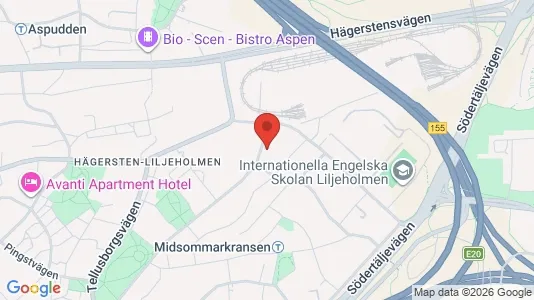 Lägenheter att hyra i Söderort - kort over placeringen