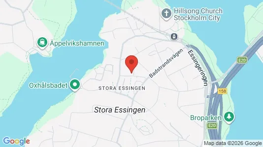 Lägenheter att hyra i Kungsholmen - kort over placeringen