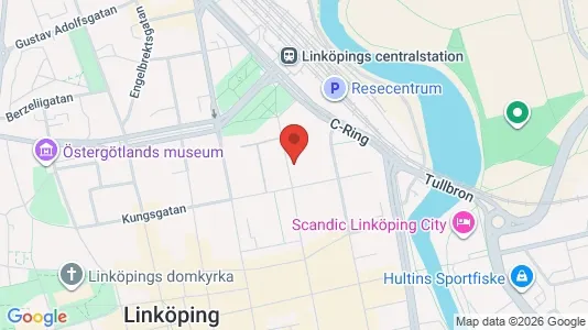 Lägenheter att hyra i Linköping - kort over placeringen