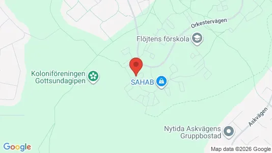 Rum att hyra i Uppsala - kort over placeringen