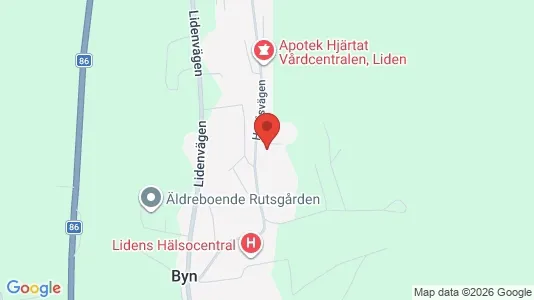 Lägenheter att hyra i Sundsvall - kort over placeringen